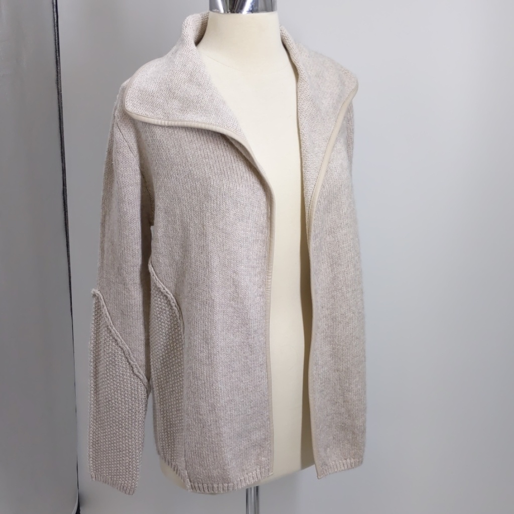 Zero Beige Open Cardigan-Sz S